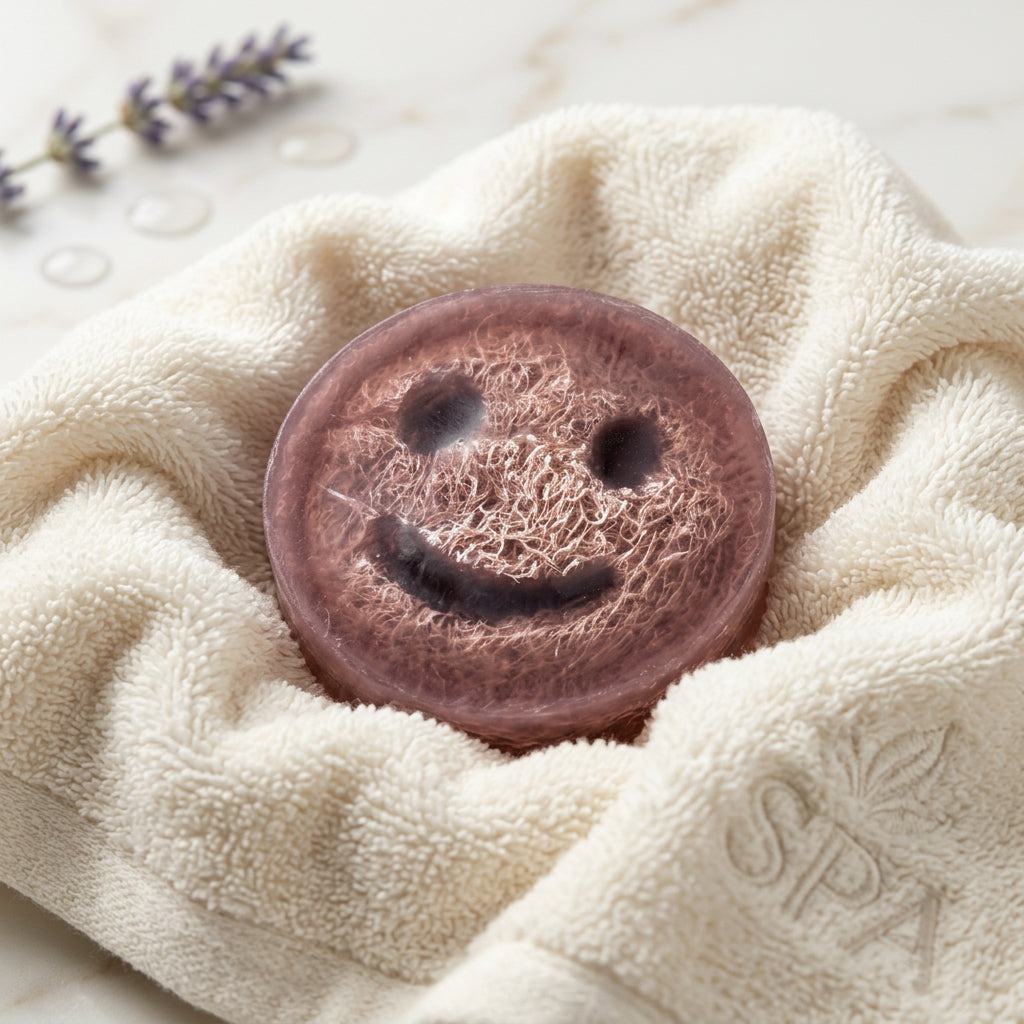 Happy Scrub  Soap- Purple Grape - 130g